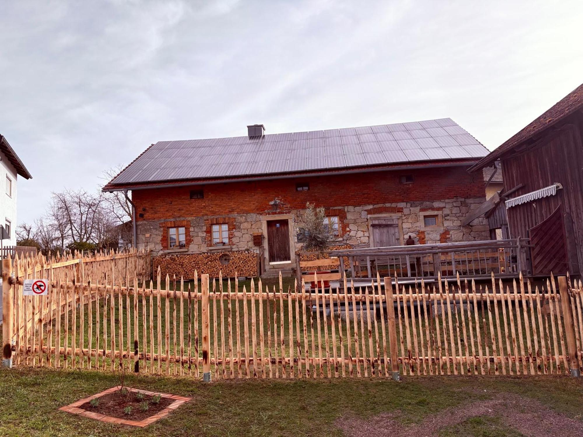 Zum Oidn Schmie Haus Villa Pemfling Exterior foto